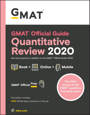 Cover art for GMAT Official Guide 2020 Quantitative Review