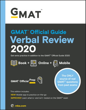 Cover art for GMAT Official Guide 2020 Verbal Review