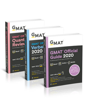Cover art for GMAT Official Guide 2020 Bundle