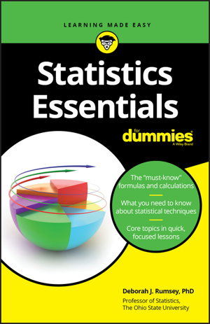 Cover art for Statistics Essentials For Dummies