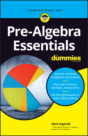 Cover art for Pre-Algebra Essentials For Dummies