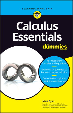 Cover art for Calculus Essentials For Dummies