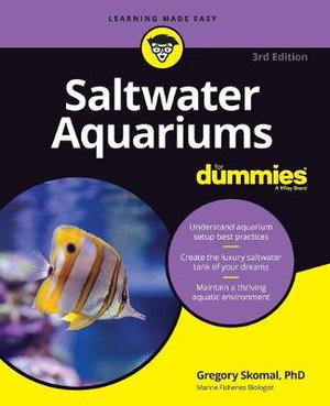 Cover art for Saltwater Aquariums For Dummies