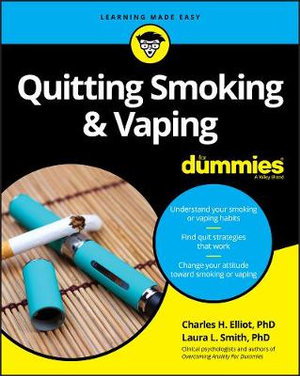 Cover art for Quitting Smoking and Vaping For Dummies
