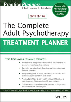 Cover art for The Complete Adult Psychotherapy Treatment Planner