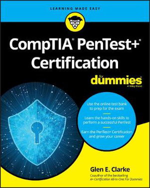 Cover art for CompTIA PenTest+ Certification For Dummies
