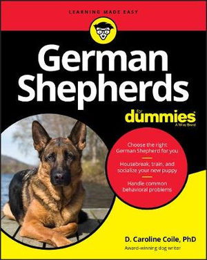Cover art for German Shepherds For Dummies