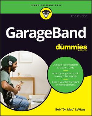 Cover art for GarageBand For Dummies