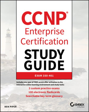 Cover art for CCNP Enterprise Certification Study Guide: Implementing and Operating Cisco Enterprise Network Core Technologies