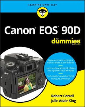 Cover art for Canon EOS 90D For Dummies