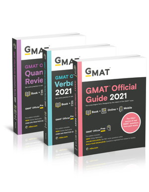 Cover art for GMAT Official Guide 2021 Bundle