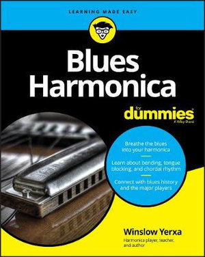 Cover art for Blues Harmonica For Dummies