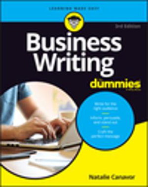 Cover art for Business Writing For Dummies