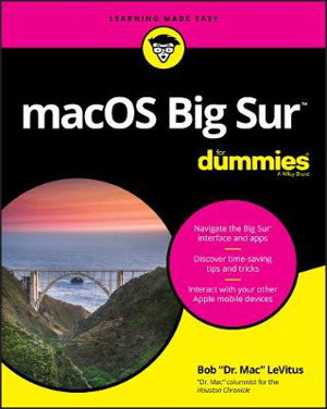 Cover art for macOS Big Sur For Dummies