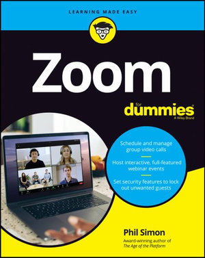 Cover art for Zoom For Dummies