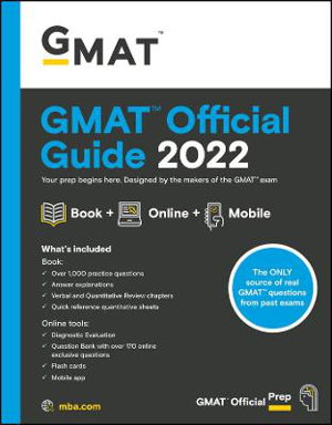 Cover art for GMAT Official Guide 2022