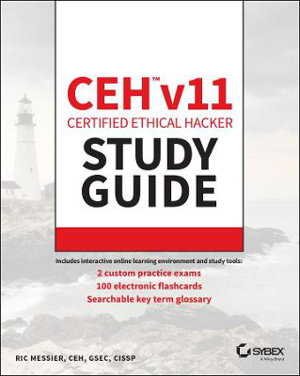 Cover art for CEH v11 Certified Ethical Hacker Study Guide