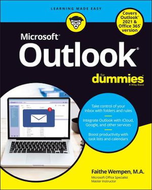 Cover art for Outlook For Dummies, Office 2021 Edition