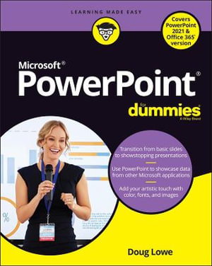 Cover art for PowerPoint For Dummies, Office 2021 Edition
