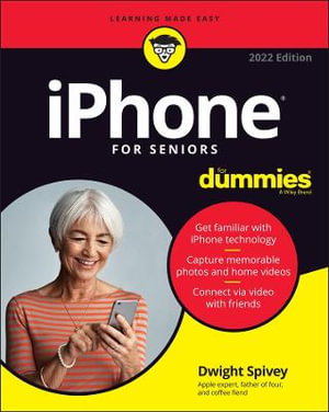 Cover art for iPhone For Seniors For Dummies, 2022 Edition