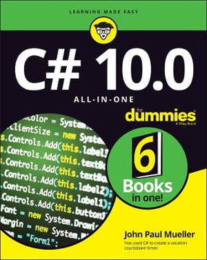 Cover art for C# 10.0 All-in-One For Dummies