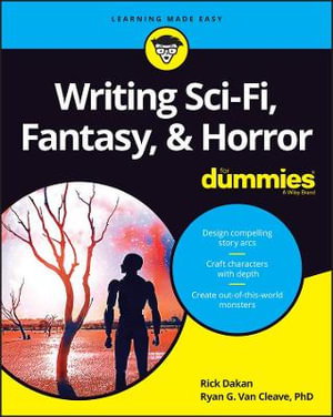 Cover art for Writing Sci-Fi, Fantasy, & Horror For Dummies