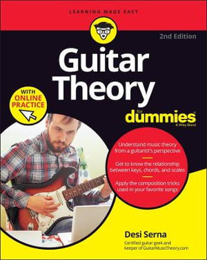 Cover art for Guitar Theory For Dummies with Online Practice