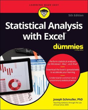 Cover art for Statistical Analysis with Excel For Dummies