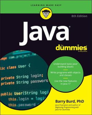 Cover art for Java For Dummies