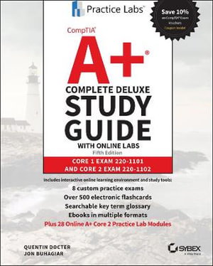Cover art for CompTIA A+ Complete Deluxe Study Guide with Online Labs