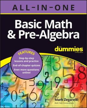 Cover art for Basic Math & Pre-Algebra All-in-One For Dummies (+ Chapter Quizzes Online)