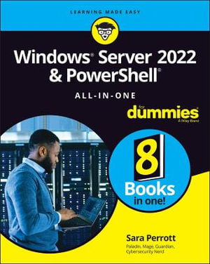 Cover art for Windows Server 2022 & PowerShell All-in-One For Dummies