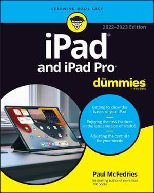 Cover art for iPad and iPad Pro For Dummies