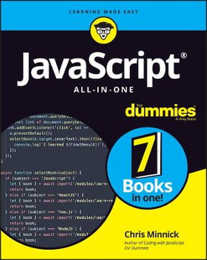 Cover art for JavaScript All-in-One For Dummies