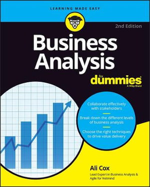 Cover art for Business Analysis For Dummies