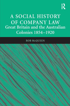 Cover art for A Social History of Company Law