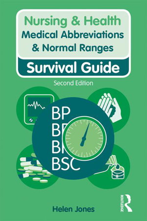Cover art for Medical Abbreviations and Normal Ranges