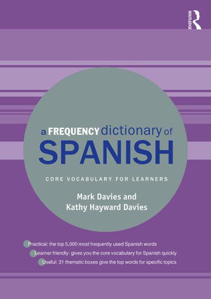 Cover art for A Frequency Dictionary of Spanish