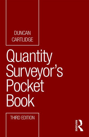 Cover art for Quantity Surveyor's Pocket Book