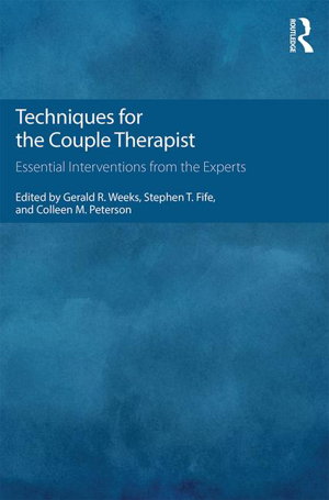 Cover art for Techniques for the Couple Therapist