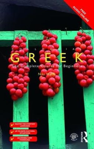 Cover art for Colloquial Greek