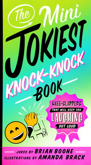Cover art for Mini Jokiest Knock-Knock Book Knee-Slappers That Will Keep