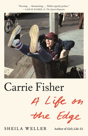 Cover art for Carrie Fisher: A Life on the Edge