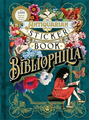 Cover art for The Antiquarian Sticker Book: Bibliophilia