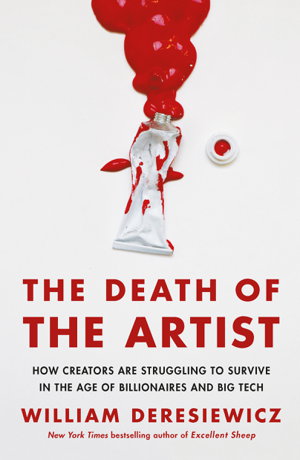 Cover art for The Death of the Artist