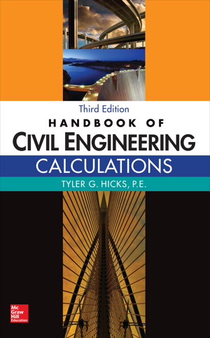 Cover art for Handbook of Civil Engineering Calculations, Third Edition
