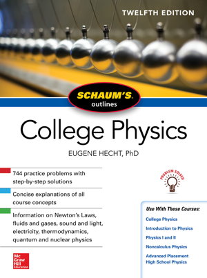 Cover art for Schaum's Outline of College Physics, Twelfth Edition