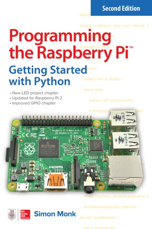 Cover art for Programming the Raspberry Pi, Second Edition: Getting Started with Python