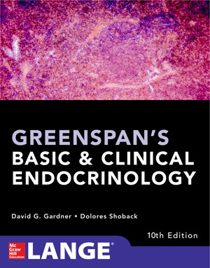 Cover art for Greenspan's Basic and Clinical Endocrinology, Tenth Edition