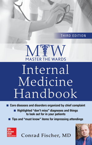 Cover art for Master the Wards: Internal Medicine Handbook, Third Edition